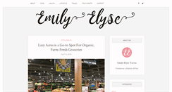 Desktop Screenshot of emilyelyse.com